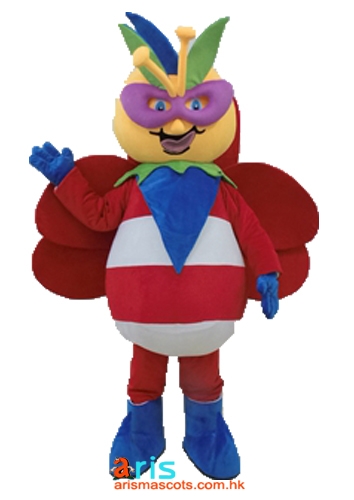 Adult Fancy Bee Mascot suit For Party Carnival Outfit Deguisement Mascotte Custom Mascots Arismascots Professional Team Mascot Maker Company