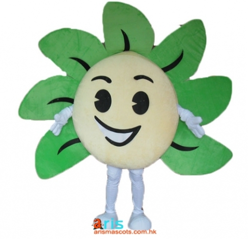 Adult Fancy Sunflower Mascot suit For Party  Carnival Outfits Custom Animal Mascots for Advertising Team Mascot Character Design Deguisement Mascotte