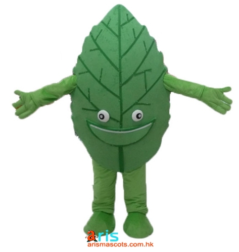 Adult Fancy Leaf Mascot suit For Party  Carnival Outfit Cartoon Mascot Costumes for Kids Birthday Party Custom Mascots at Arismascots Character Design