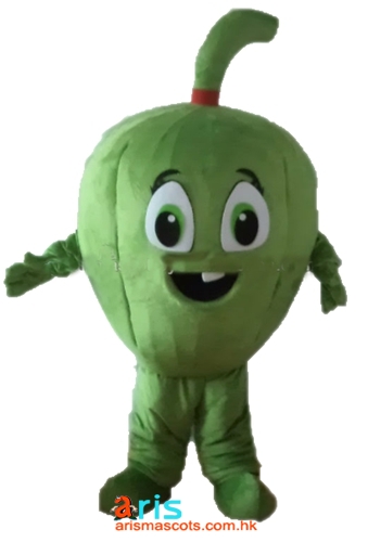 Adult Fancy Pepper Mascot suit For Party  Carnival Outfits Custom Animal Mascots for Advertising Team Mascot Character Design Deguisement Mascotte