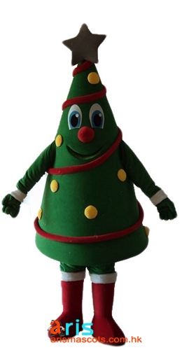 Adult Size Fancy Christmas Tree Mascot Costume Christmas  Suit Custom Mascot Outfits Buy Mascots at Arismascots