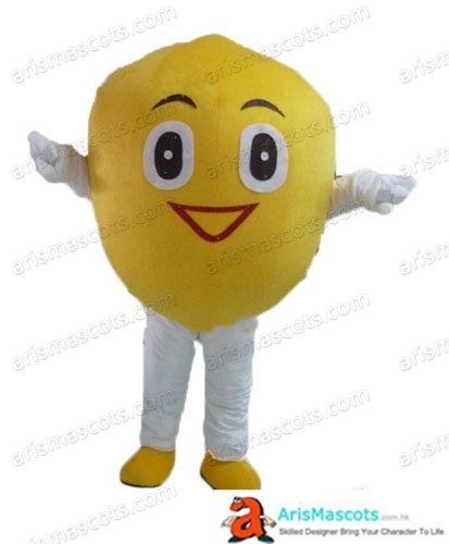 Adult Size Deguisement Mascotte Fancy Mascot Fruit Lemon Cosplay Costume Advertising Mascots Custom Funny Mascot Costumes for Sale