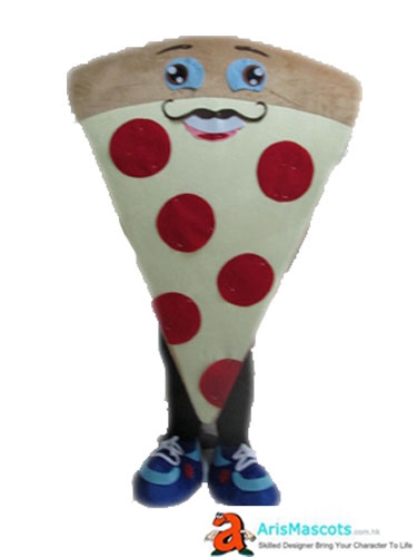 Funny Pizza Mascot Costume  Cosplay Dress Deguisement Mascotte Food Mascots for Sale Custom Professional Mascot Design Advertising Mascots