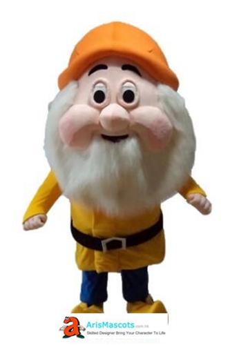 Adult Fancy Dwarf Mascot Costume For Party  Carnival Outfit Deguisement Mascotte Custom Mascots Arismascots Professional Team Mascot Maker Company