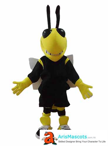 Lovely Honey Bee Costume Full Body Mascot Plush Suit Adult Size Fancy Dress Carnival Costumes Halloween Insects Fursuit