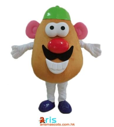 Fancy Dress Mr. Potato Costume Adult Full Mascot Outfit Cartoon Character Mascots Costumes for Event Party