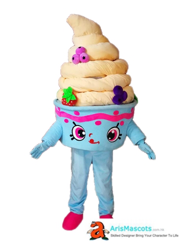 Funny Cup Cake Mascot Costume for Entertainment Advertising Mascots Custom Mascot Maker Character Design Maskot