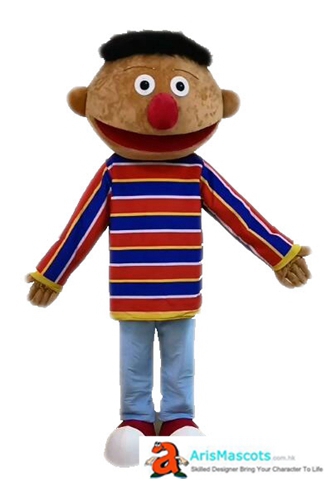 Adult Fancy Bert & Ernie Mascot Costume Mascot Cartoon Character Costumes for Party Funny Mascots for Sale