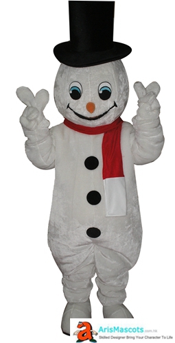 Snowman  Mascot Costume Christmas  Mascots Buy Mascots Online Custom Mascot Costumes Animal Mascots Sports Mascot for Team Deguisement Mascotte