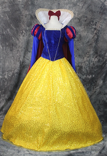 Adult Disney Princess Costume Snow White Cosplay Dress Costume Canival Costumes for Event Party
