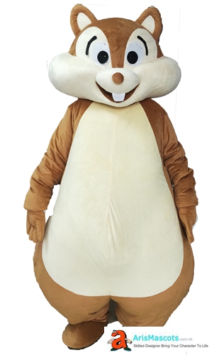 Adult Chipmunk Mascot Costume for Event Party Carnival Costumes for Entertainment Animal Mascots Design for Sports Team