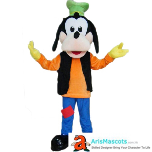 Adult Fancy Goofy Dog Mascot Costume Cartoon Mascot Character Costumes for Birthday Party Buy Mascots Online at Arismascots
