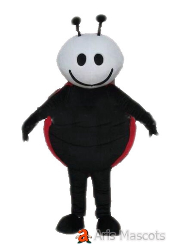 Ladybug Costume Full Size Foam Mascot For School and Sports Team Adult Insect Mascots for Marketing