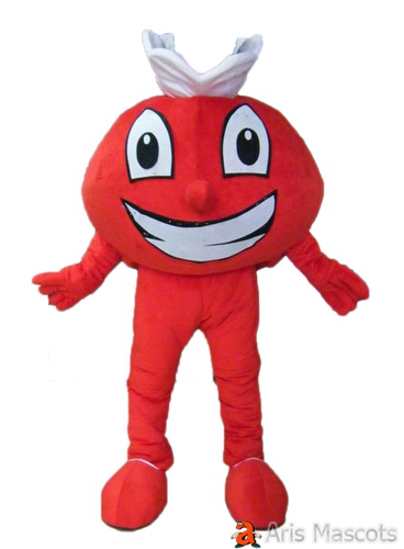 Cute Red Fish Costume Expose Head Mascot Fish Fancy Dress Full Size Outfit