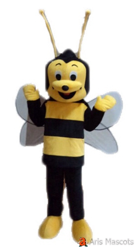 Honey Bee Costume Adult Full Mascot Outfit for Event Insects Mascots Custom Design and Production