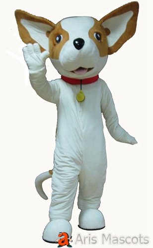 Cute Big Head Mascot Dog Costume for Entertainment-Disguise Dog Fancy Dress