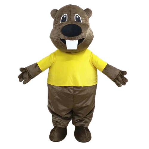 Marmot  Mascot Costume Custom Animal Mascots for Advertising Adult Size Groundhog Fancy Dress Full Body Plush Suit