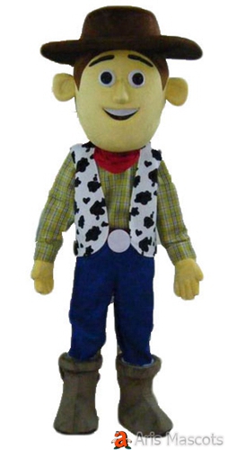 Toy Story Character  Woody Costume Mascot Adult Fancy Dress up Cartoon Mascots