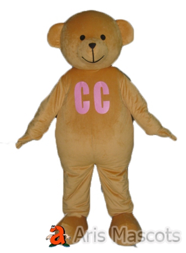Mascot Bear Stuffed Body Soft Material, Cute Bear Adult Costume