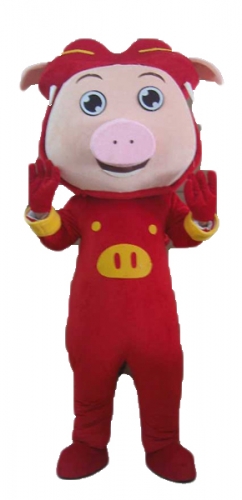 Lovely Big Head Mascot Pig Fancy Dress for Sale