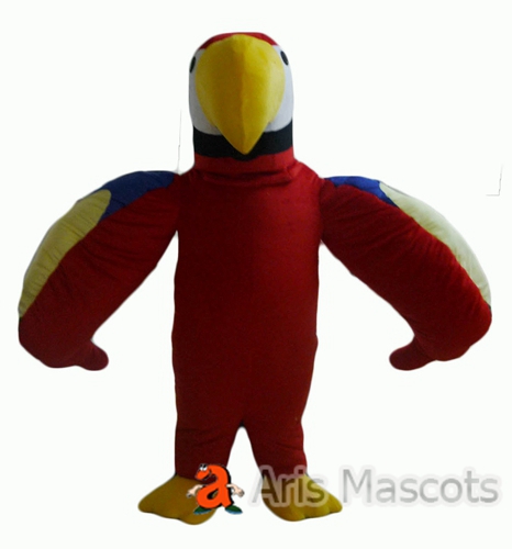 Lovely Mascot Parrot Costume Adult Full Outfit for Sale, Bird Mascots for Event
