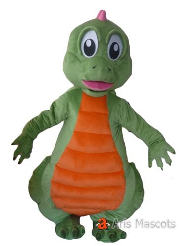 School Masco Costume Dinosaur Full Outfit ,foam and plush dinosaur dress