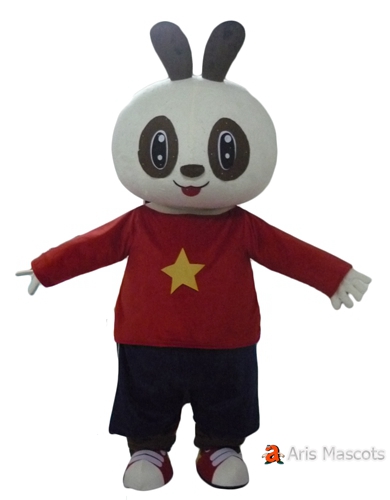 Big Eyes Rabbit Adult Mascot Costume for Easter Event, Custom Made Mascots Rabbit Costume