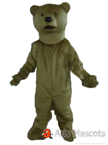 Brown Bear Plush Mascot Costume for Sale, Animal Mascots Custom