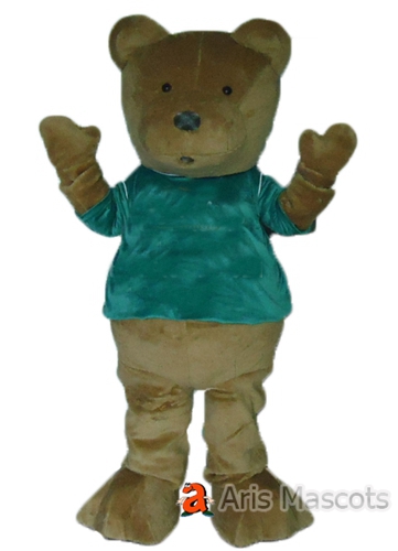 Giant Mascot Bear Costume Adult Full Foam Outfit, Big Bear Suit for Events and Stages