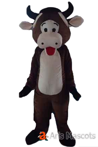 Stage Ready Costumes Bull Mascot Outfit for Events-Disguise Bull Cosplay Dress