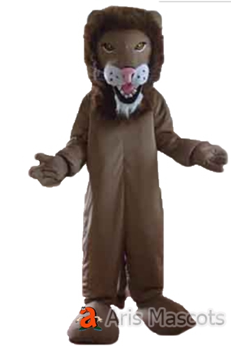 Shop  Mascot Lion Costume for Adults, Full Body Lion Fancy Dress