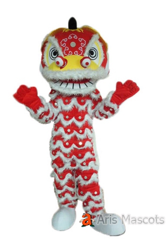 Mascot Chinese Dragon Outfit, Dancing Dragon For Spring Festival Event Chinese New Year