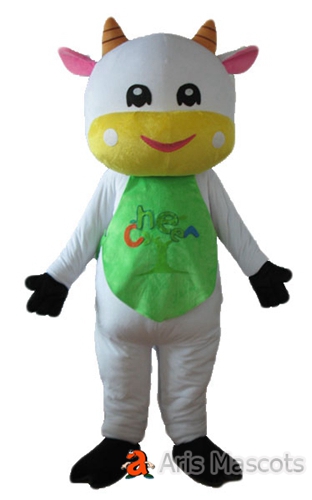 Costume Cow Adult Mascot Suit Full Body Plush Wear-Custom Made Mascots Animal