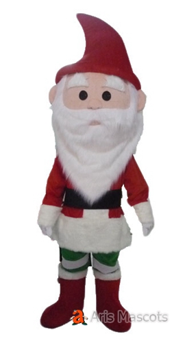 Full Body Mascot Santa Claus Outfit for Events, Xmas Santa Claus Fancy Dress