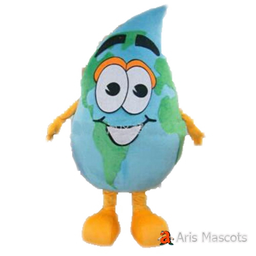 Waterdrop Mascot Costume Adult Full Body Fancy Dress Custom Made Mascots for Brands-Deguisement Mascotte