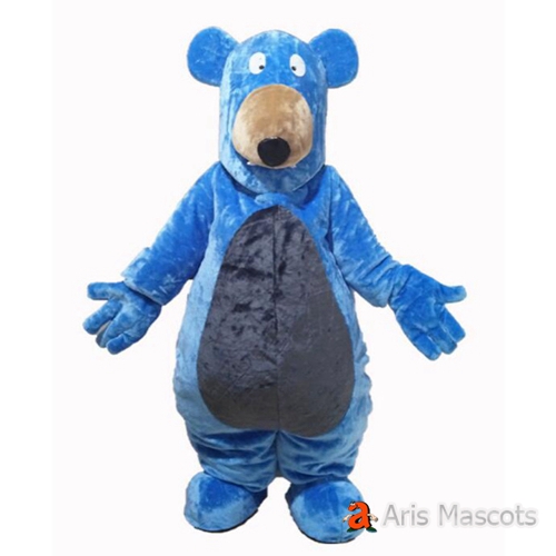 Adult Fancy Grey Bear Mascot Costume Buy Mascots Online Custom Mascot Costumes Animal Mascots Sports Mascot for Team Deguisement Mascotte
