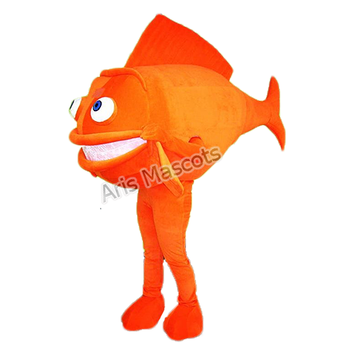 Fish Costume Adult Full Mascot Suit-Deguise Fish for Party