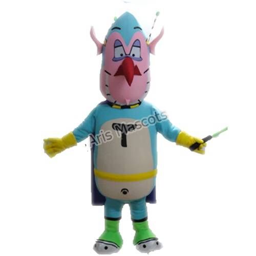 Adult Monster Costume with Stuffed Body, Full Mascot Suit for Marketing and Advertising