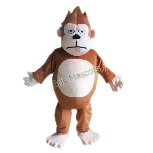Angry Monkey Costume Cosplay Fancy Dress Adults Animal Character Suit Mascots for Events