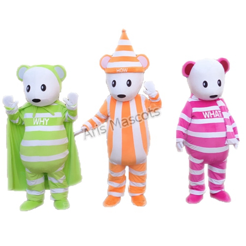 What Why How Mascot Costume Funny Character Cosplay Dress