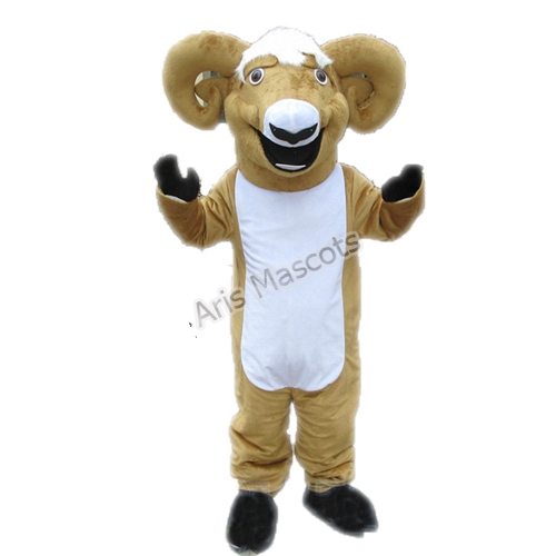 Full Mascot Goat Costume Adult Cosplay Dress-Animal Mascots Maker
