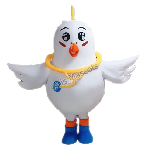 Adult Pigeon Mascot Costume Full Body Costumes and Mascots