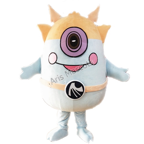 Giant One Eye Robot Mascot Costume Full Body Costumes Mascots for Marketing