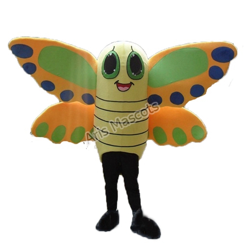 Cute Butterfly Mascot Costume Disguise Insect Mascots