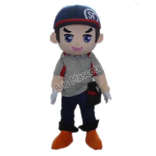 Cosplay Delivery Man Mascot Costume -Disguise Mascotte