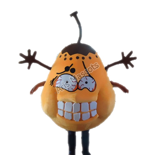 Scary Germ Mascot Costume Full Body Adult Fancy Dress for Marketing