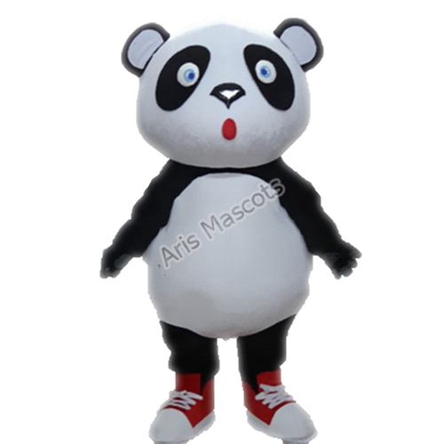 Stage Costume Panda Mascot Suit for Events Adult Cosplay Dress
