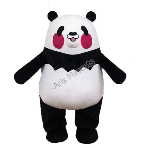 Beautiful Panda Mascot Costume with Red Cheek Stage Wear Costumes