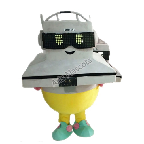 Kitchen Ventilator Mascot Costume Full Body Smoke Lampblack Machine Cosplay Dress