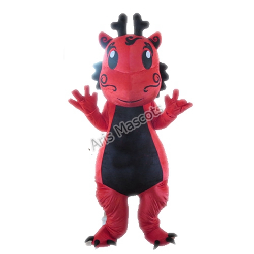 Professional Dragon Costume Adult Full Mascot Outfit for Team Brands